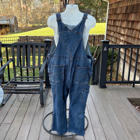 Carhartt Denim Overalls Size 20 Short - Picture 4 of 7